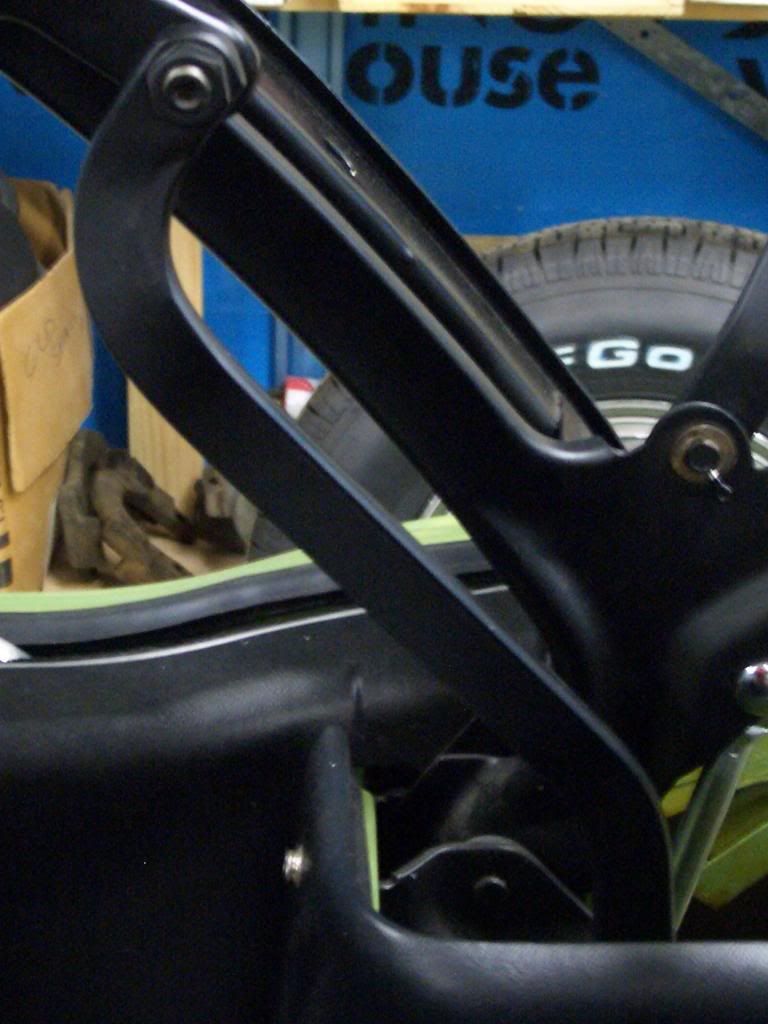 67 covertible top adjustment? Vintage Mustang Forums